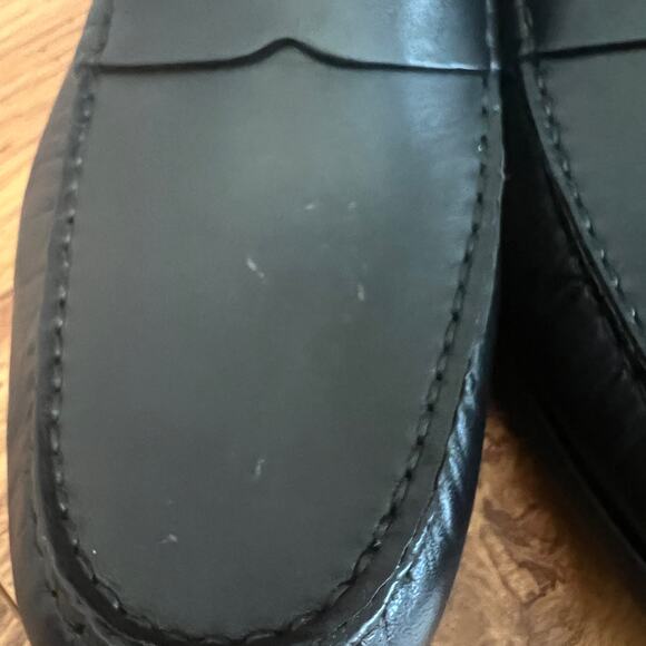 Beckett Simonon Lambert Leather Black Loafers Men Size 9 main image 7
